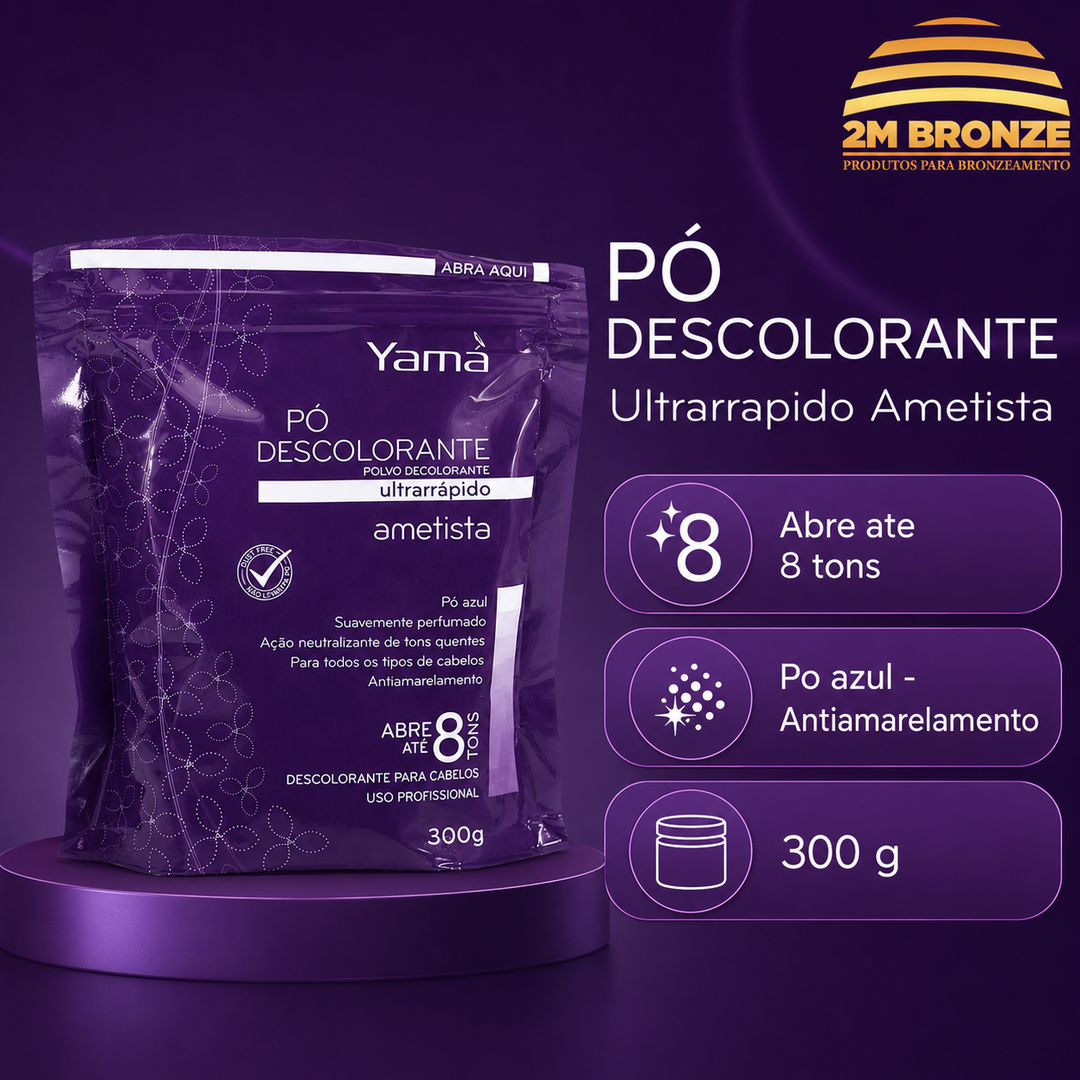 Yamá Pó Descolorante Ametista 300g
