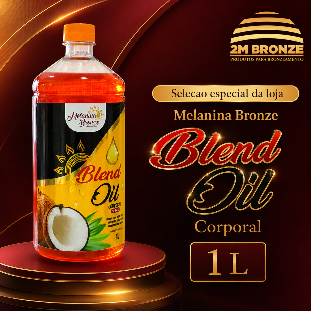 Melanina Bronze Óleo Blend 1L