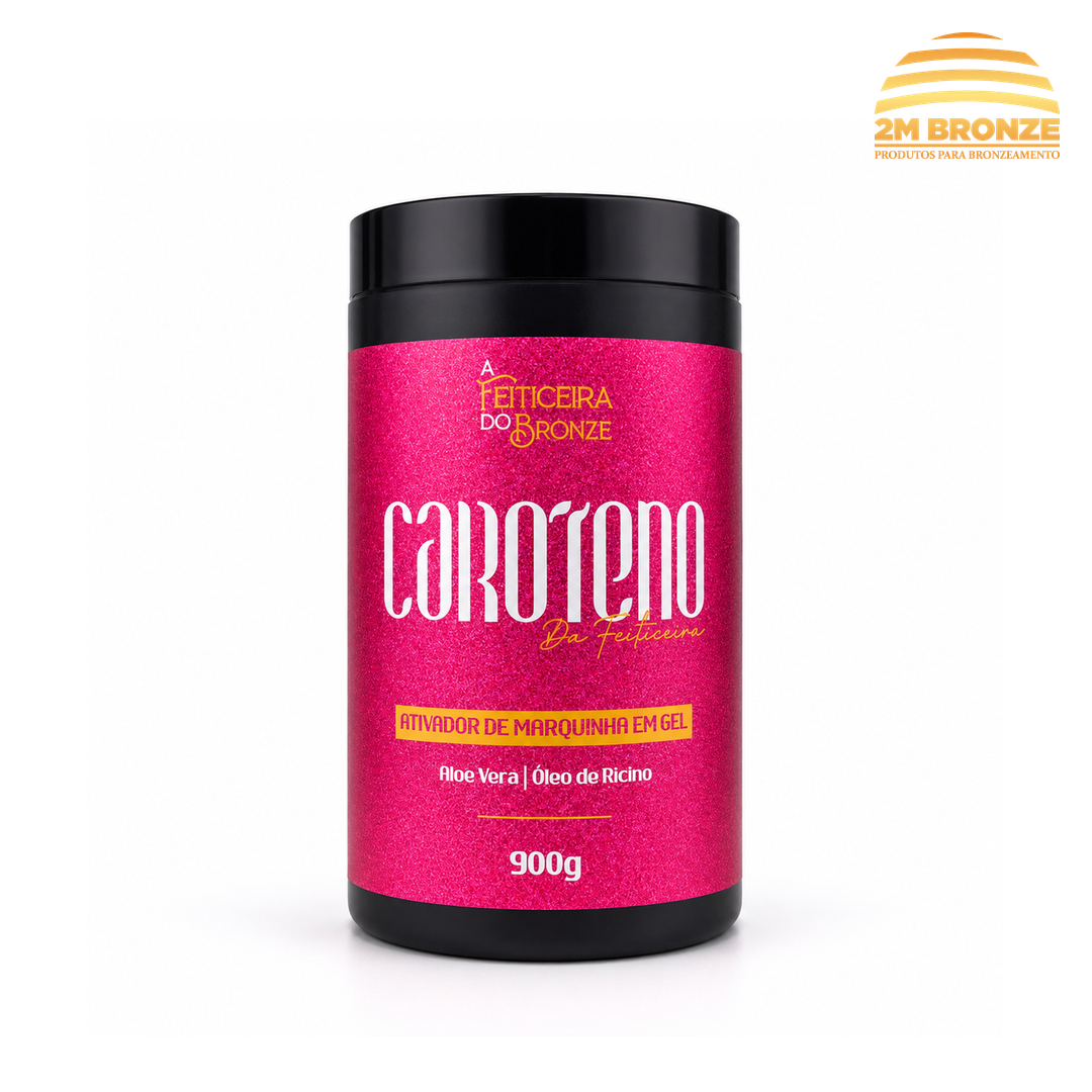 Feiticeira do Bronze Ativador Caroteno Rosa 900g