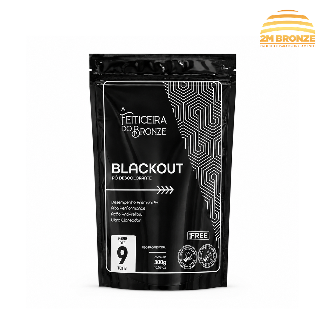 Feiticeira do Bronze Po Descolorante Blackout 300g