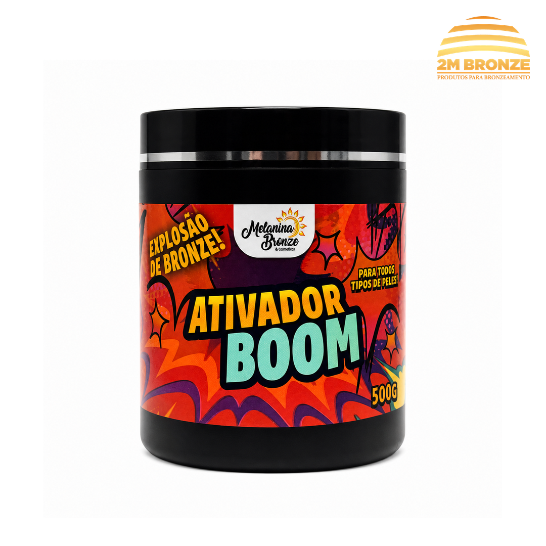 Melanina Bronze Ativador Boom 500g