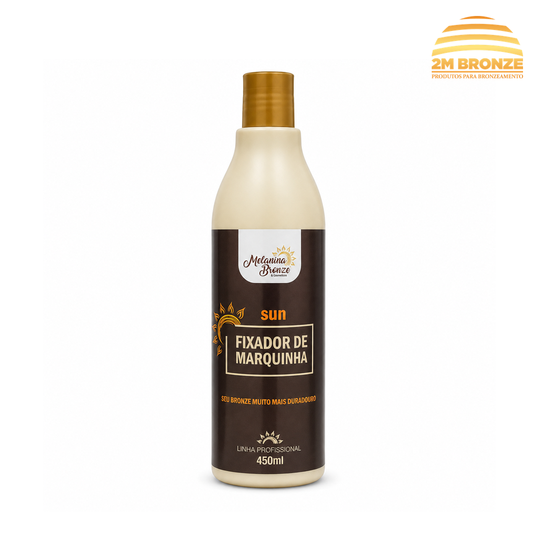 Melanina Bronze Fixador de Marquinha 450ml