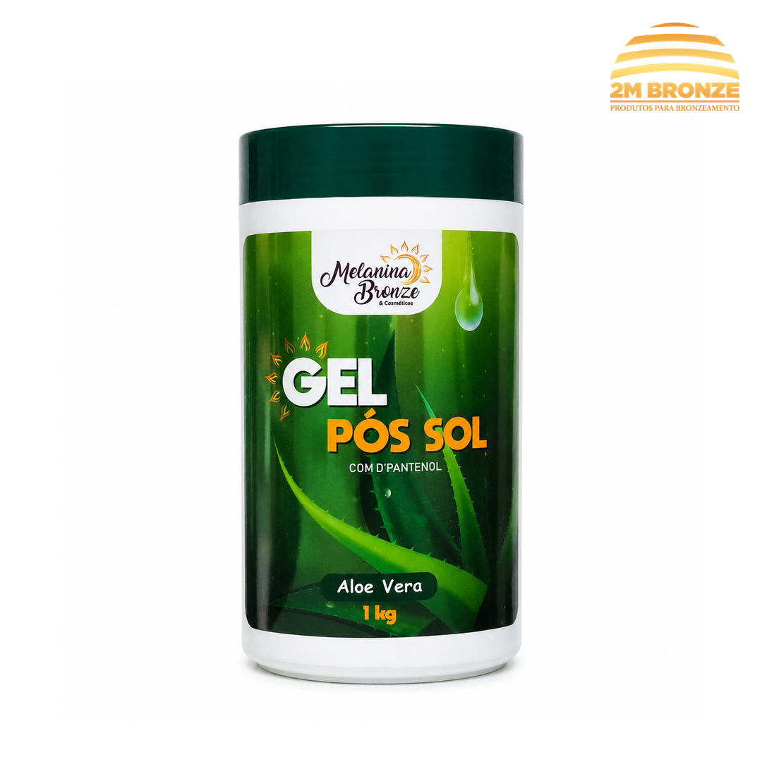 Melanina Bronze Gel Pós Sol 1kg