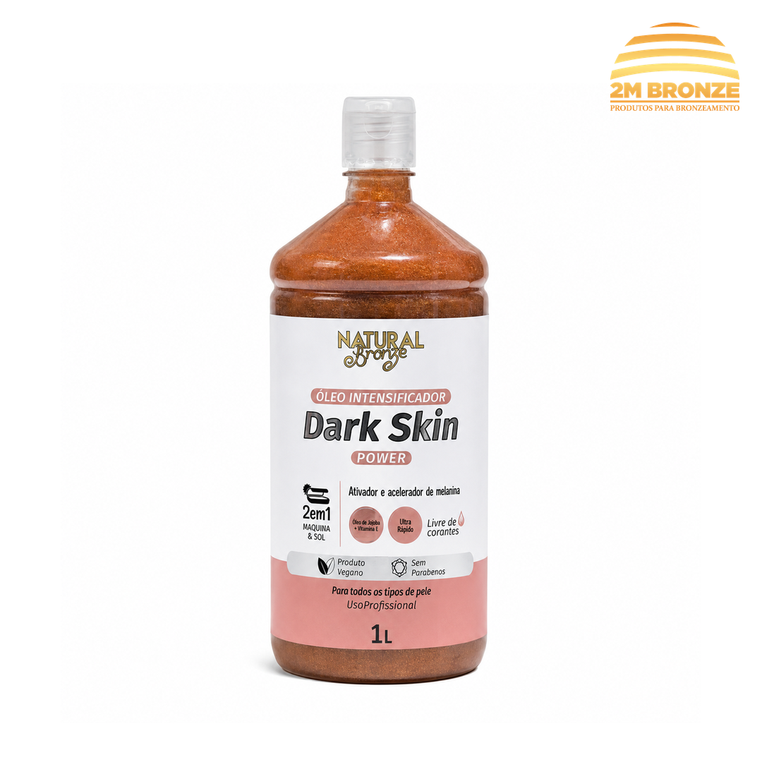Natural Bronze Óleo Dark Skin 1L