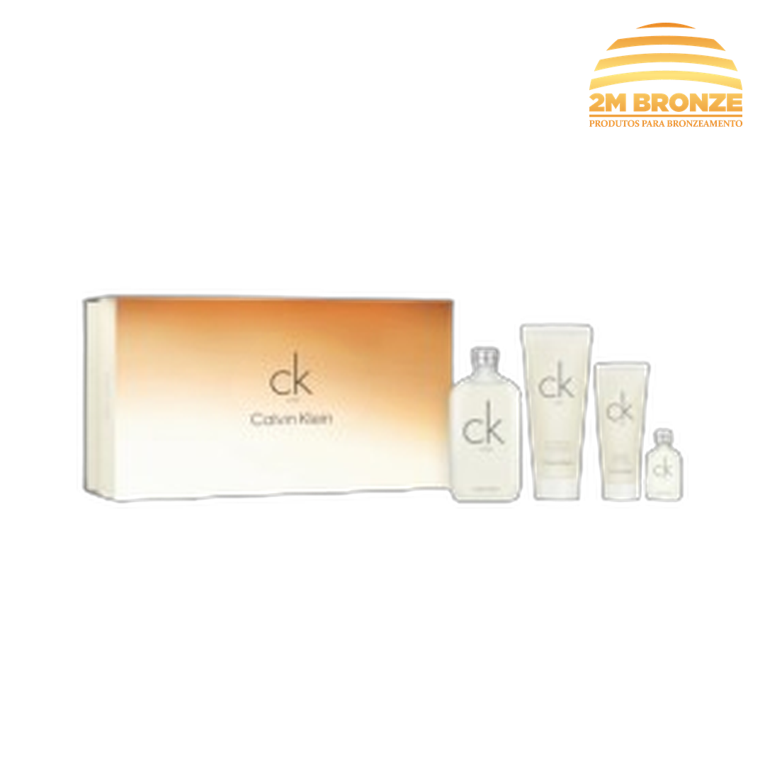 Kit Calvin Klein Ck One Unissex 100ml + Shower Gel 100ml