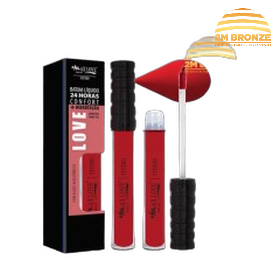 Batom Liquido 24h Confort + Hidratação - Max Love Cor 746