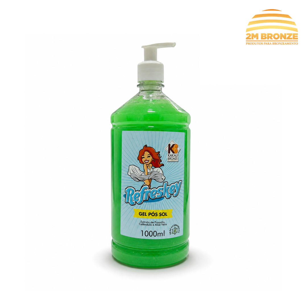 Kakau Bronze Gel Pós Sol Refreskey 1l