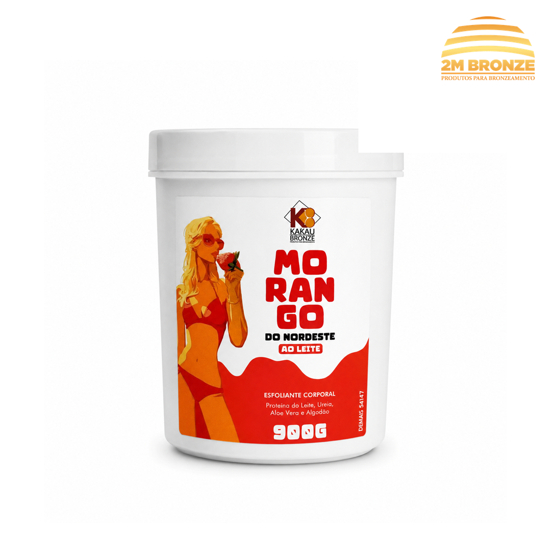 Kakau Bronze Esfoliante Morango do Nordeste 900g