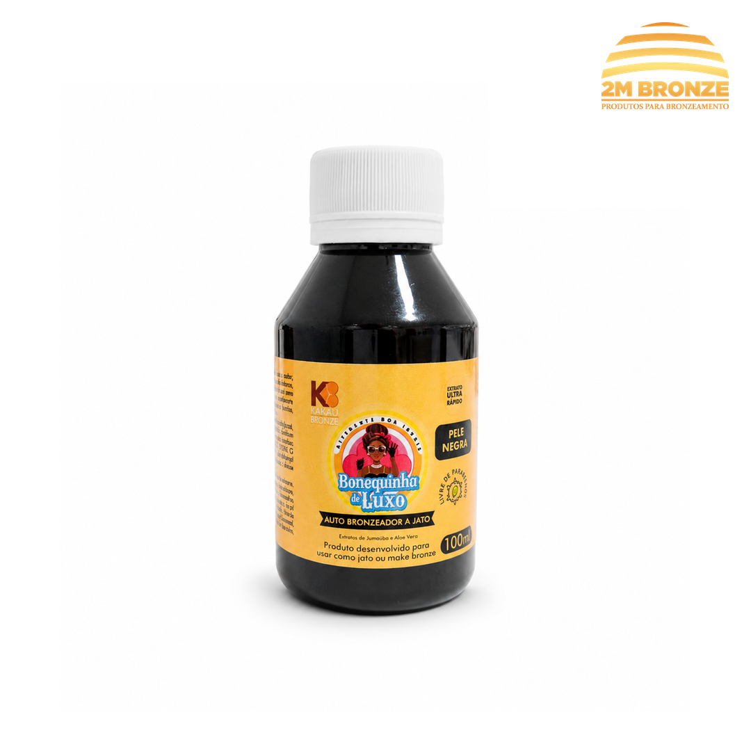 Kakau Bronze Autobronzeador Bonequinha de Luxo Pele Negra