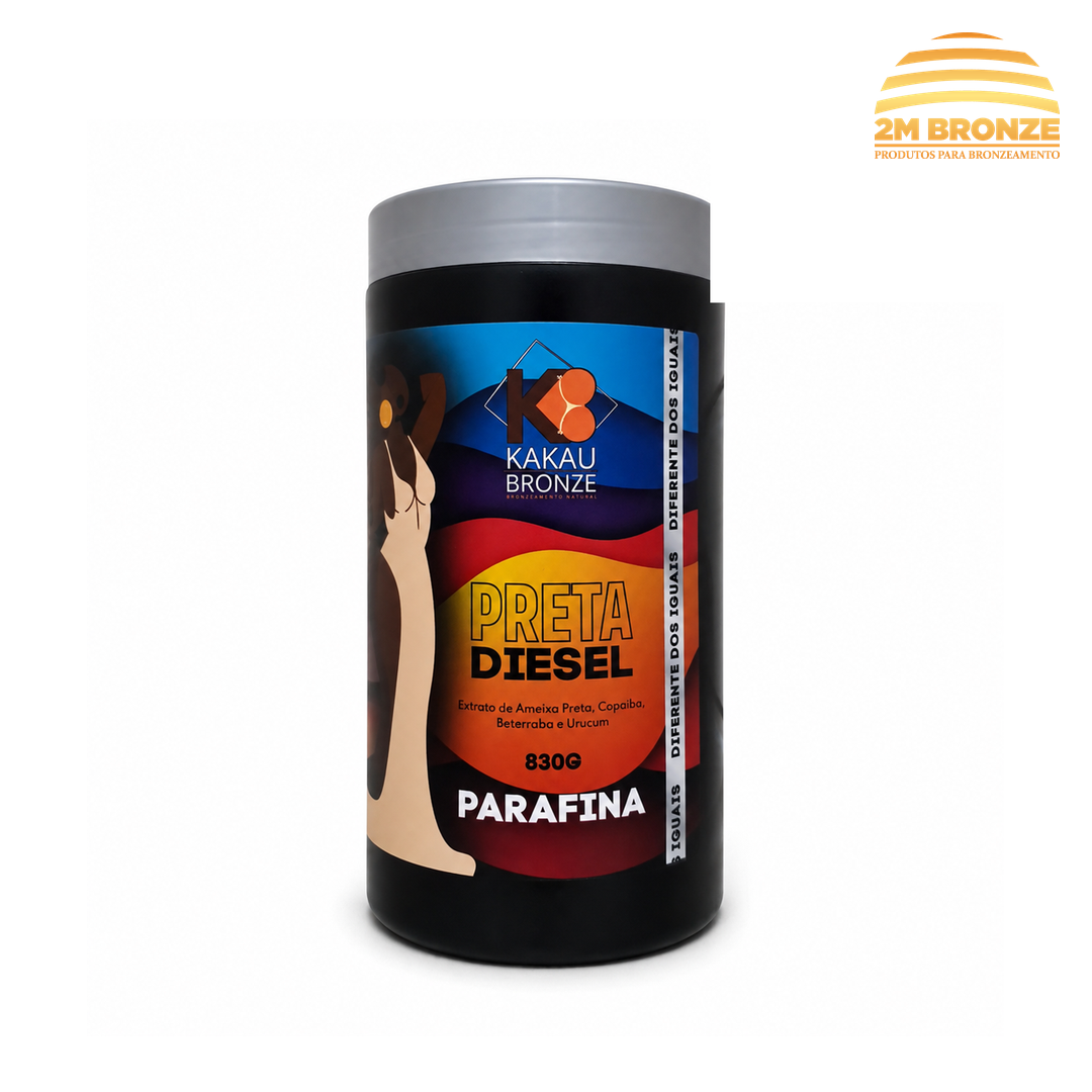 Kakau Bronze Parafina Preta Diesel 830g