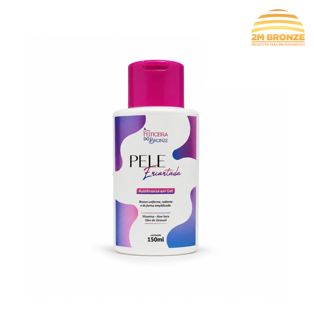 Feiticeira do Bronze Autobronzeador em Gel Pele Encantada 150ml