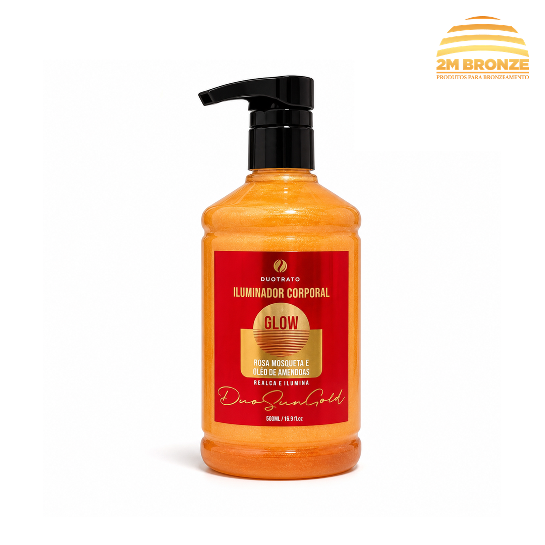 Duotrato Óleo Iluminador Corporal Glow 500ml