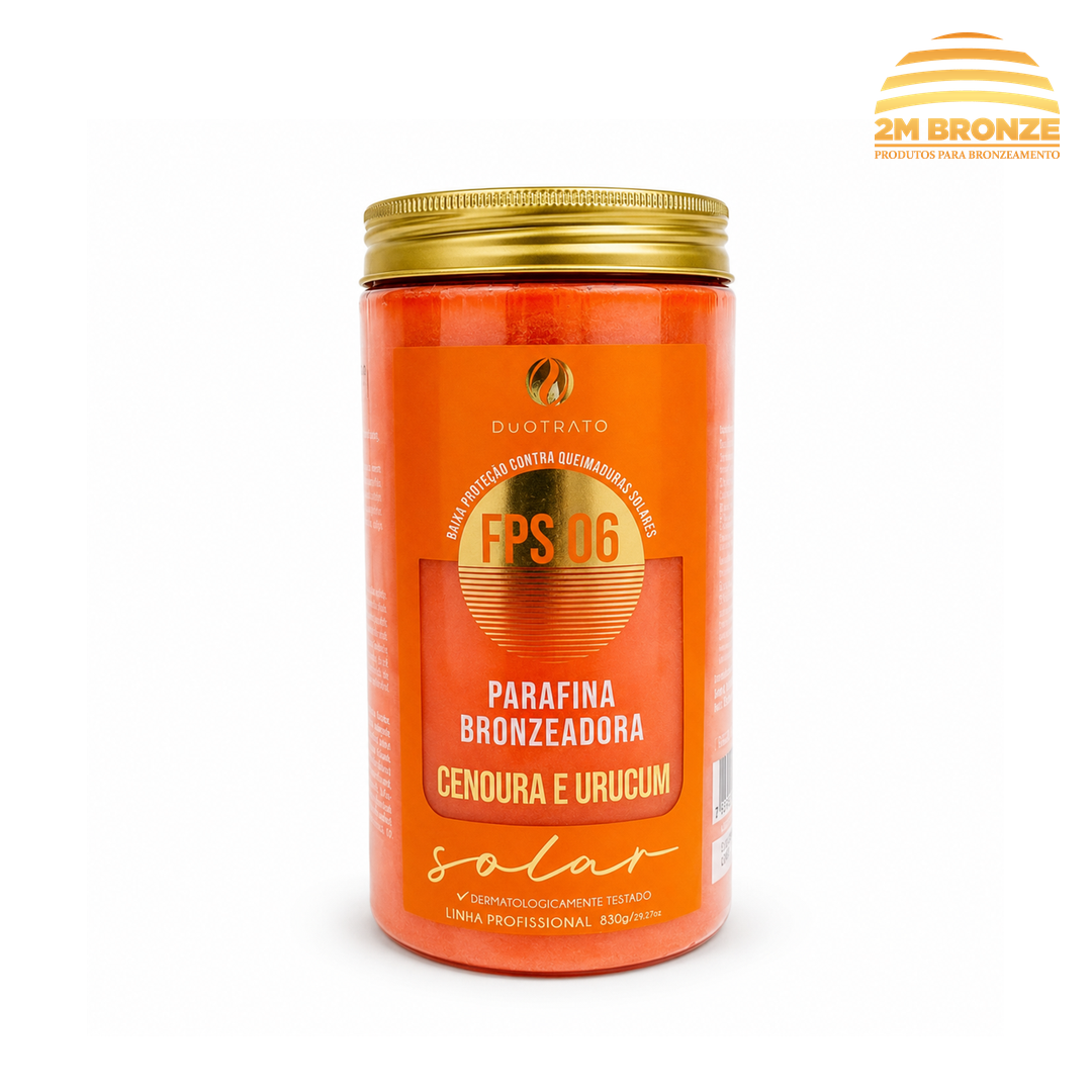 Duotrato Parafina Cenoura e Urucum 830g