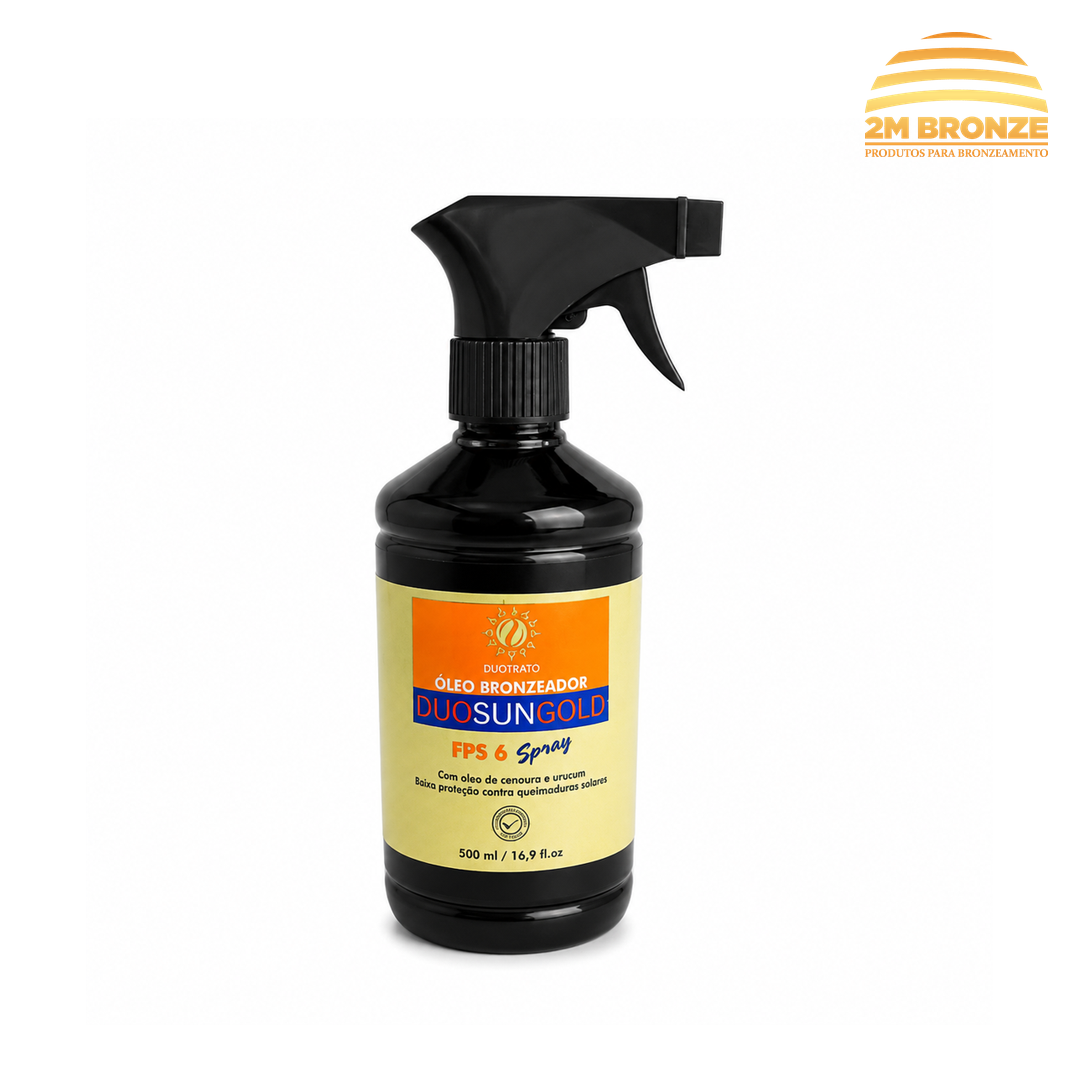 Duotrato Óleo DuoSunGold FPS 6 Spray 500ml
