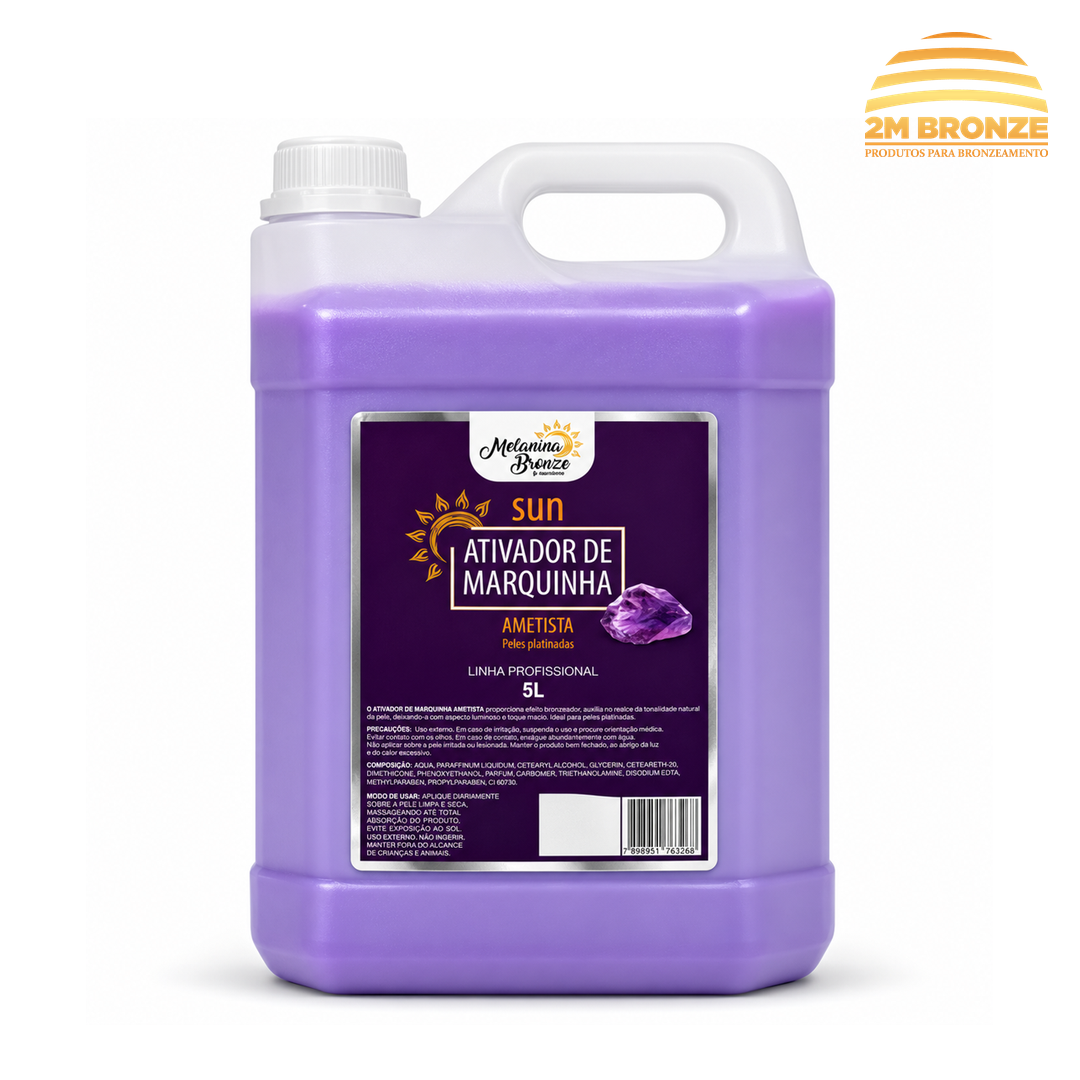 Melanina Bronze OX Ativador Ametista 5L