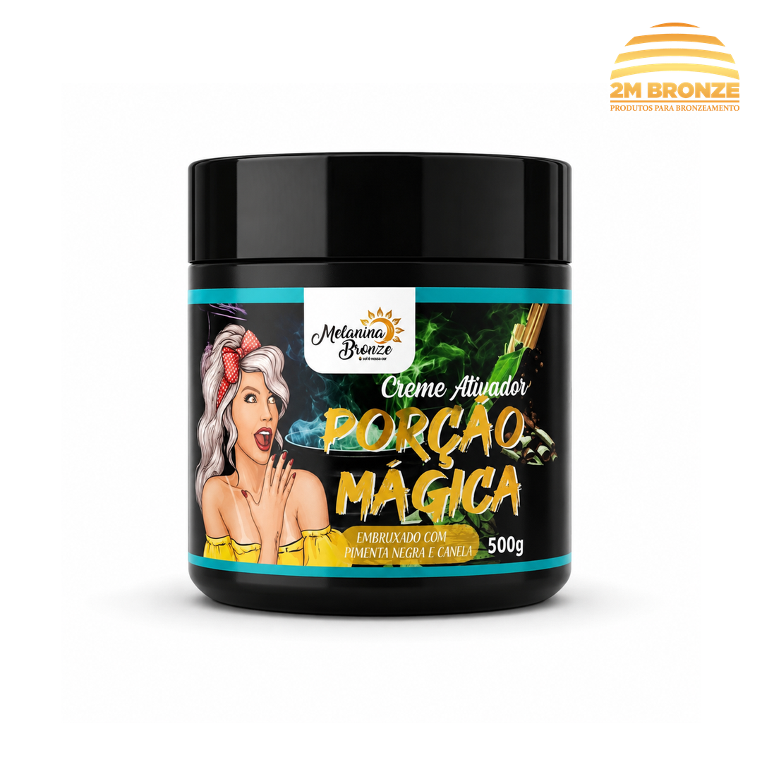 Melanina Bronze Ativador Porção Mágica 500g