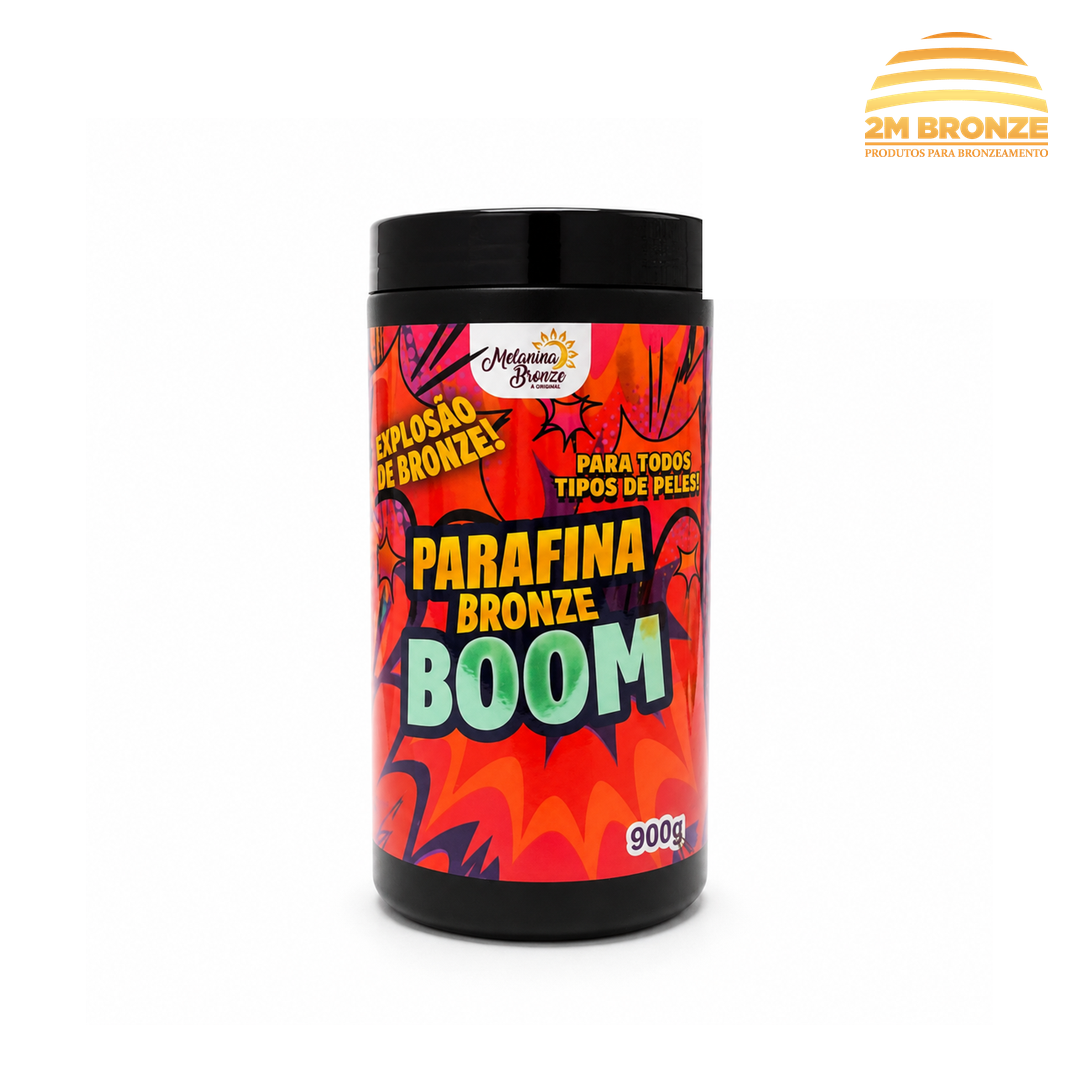 Melanina Bronze Parafina Bronze Boom 900g