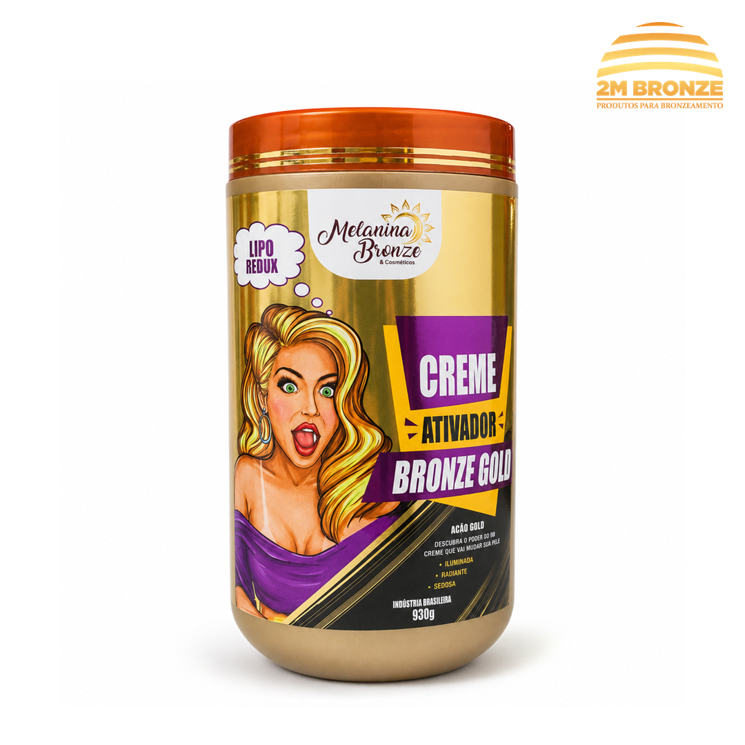 Melanina Bronze Parafina Bronze Gold 930g