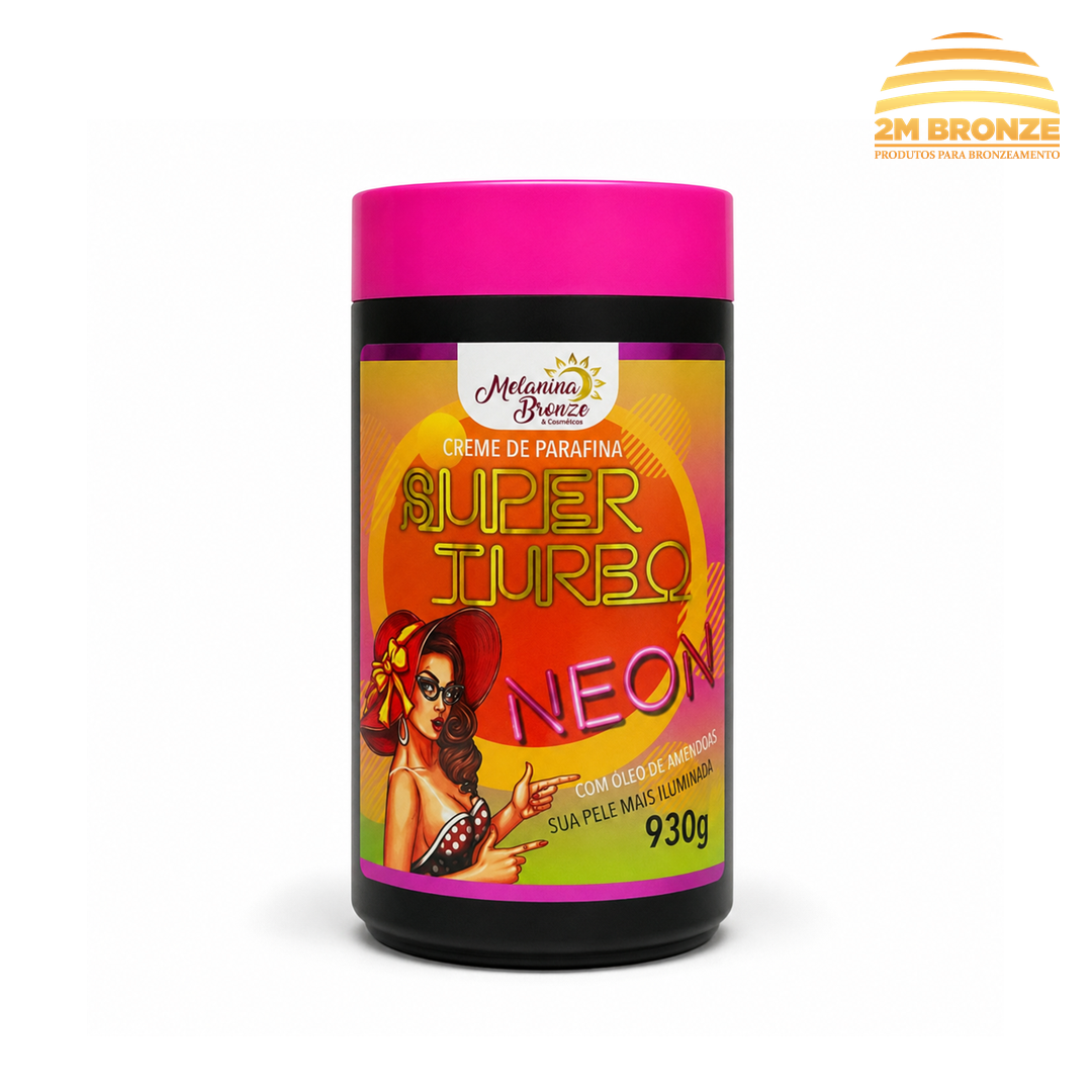 Melanina Bronze Parafina Super Turbo Neon 930g