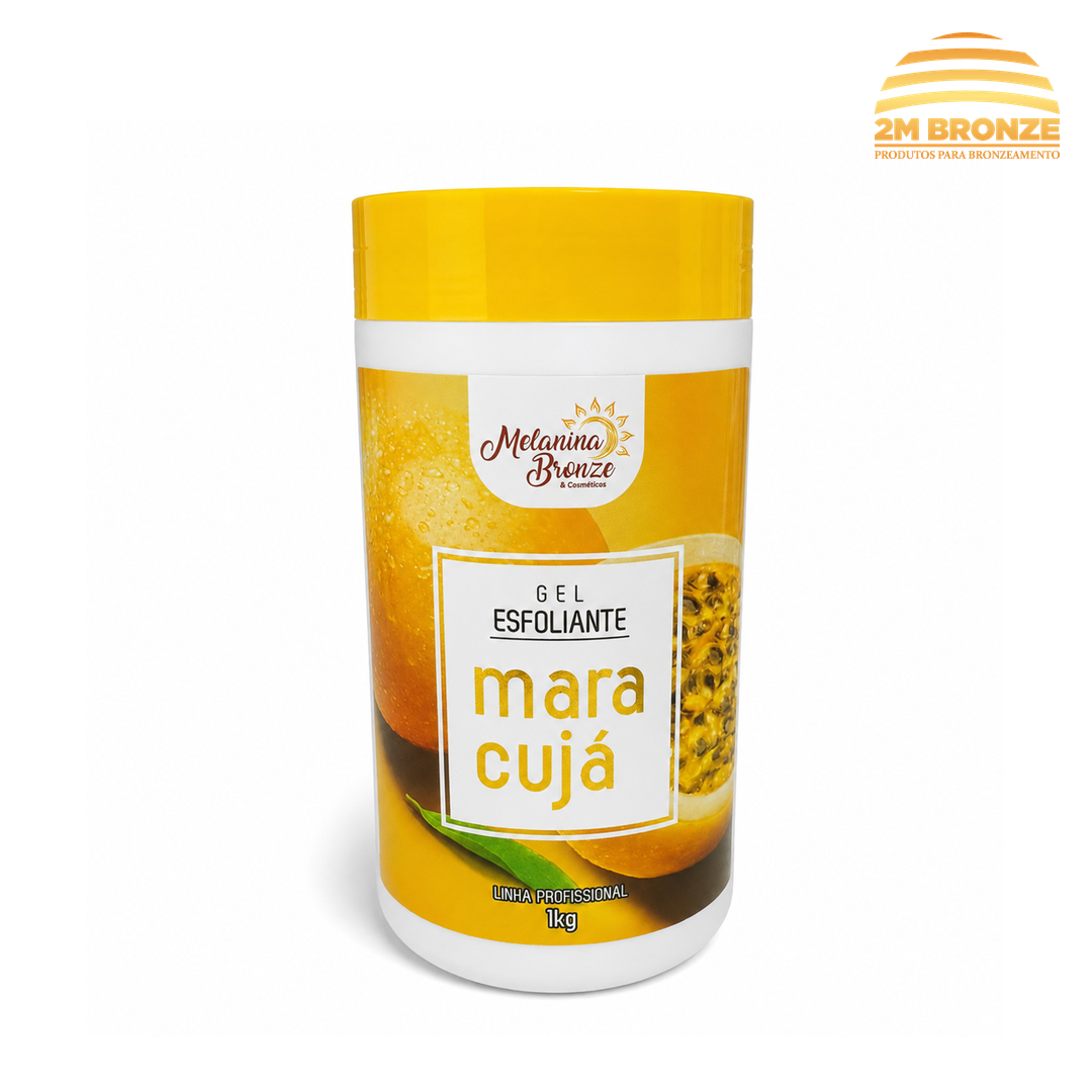 Melanina Bronze Esfoliante Gel Maracujá 1kg
