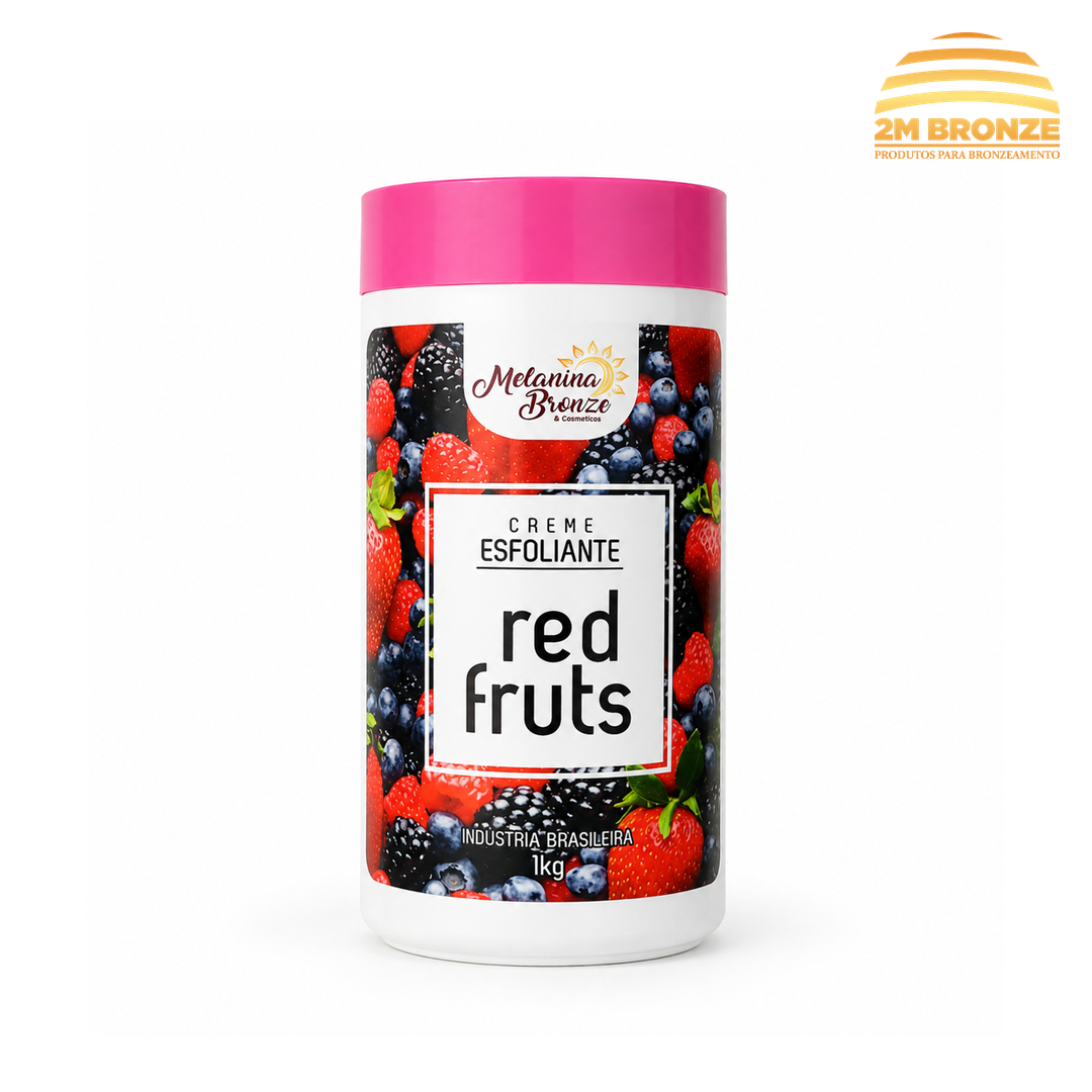 Melanina Bronze Esfoliante Red Fruts 1kg