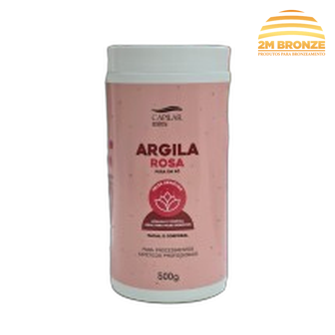 Capilar Argila Rosa em Pó 500g