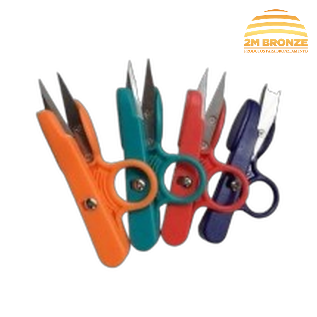 Tesoura de arremate Colorida