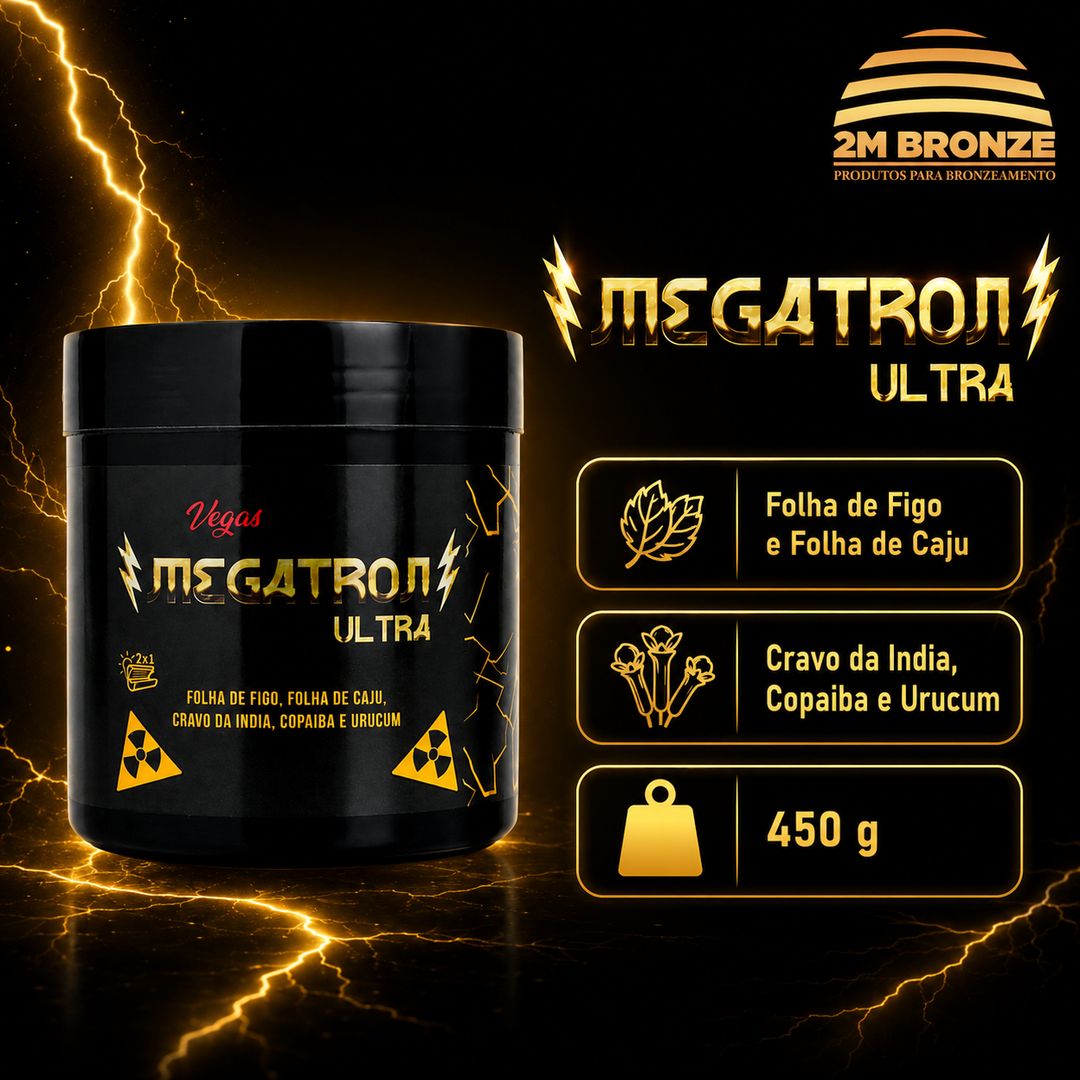 Vegas Bronze Ativador Megatron Ultra 450g