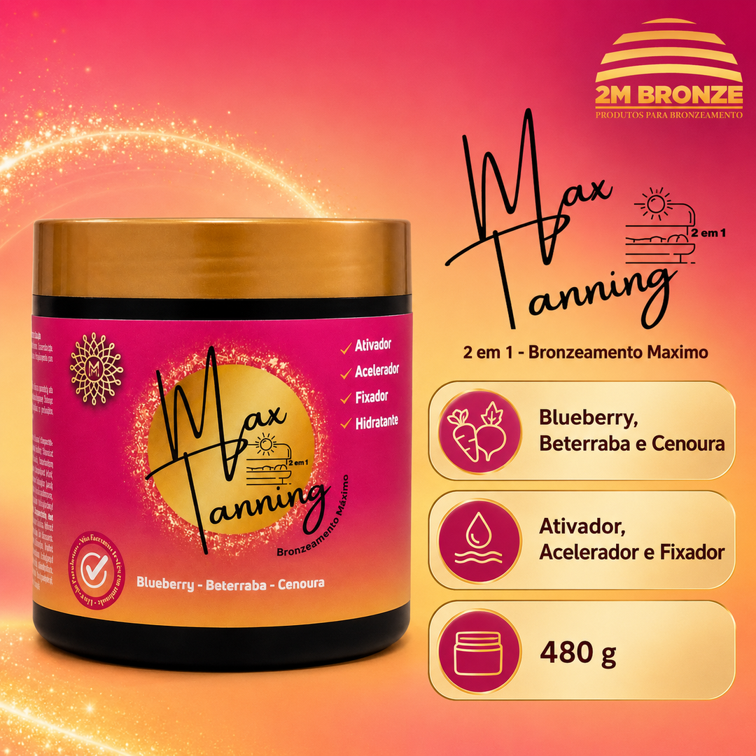 Moana Max Tanning Ativador 480g