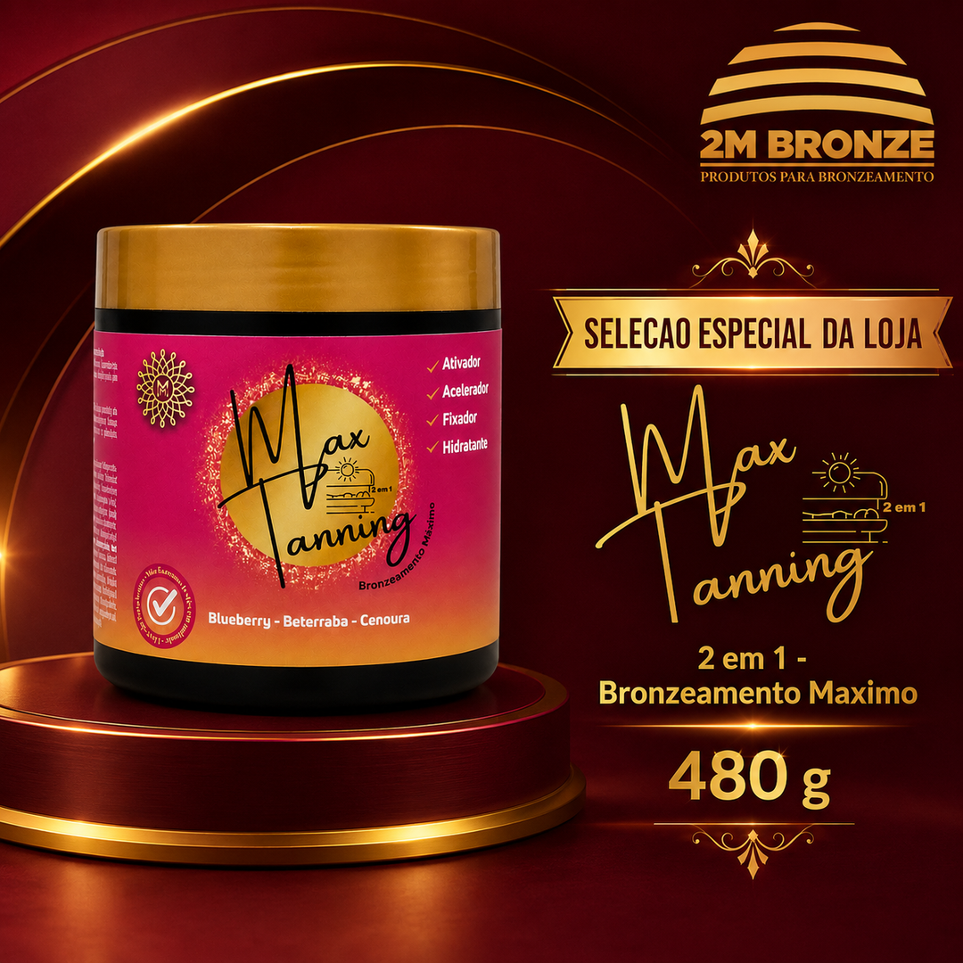 Moana Max Tanning Ativador 480g