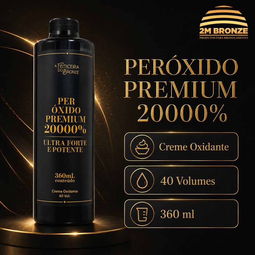 Feiticeira do Bronze Peróxido Premium 20000% 360ml