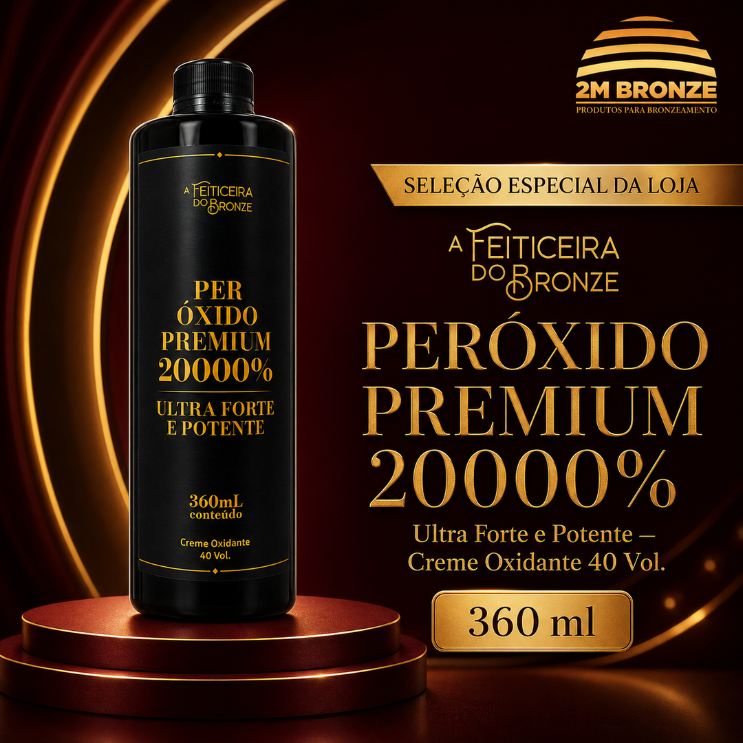 Feiticeira do Bronze Peróxido Premium 20000% 360ml