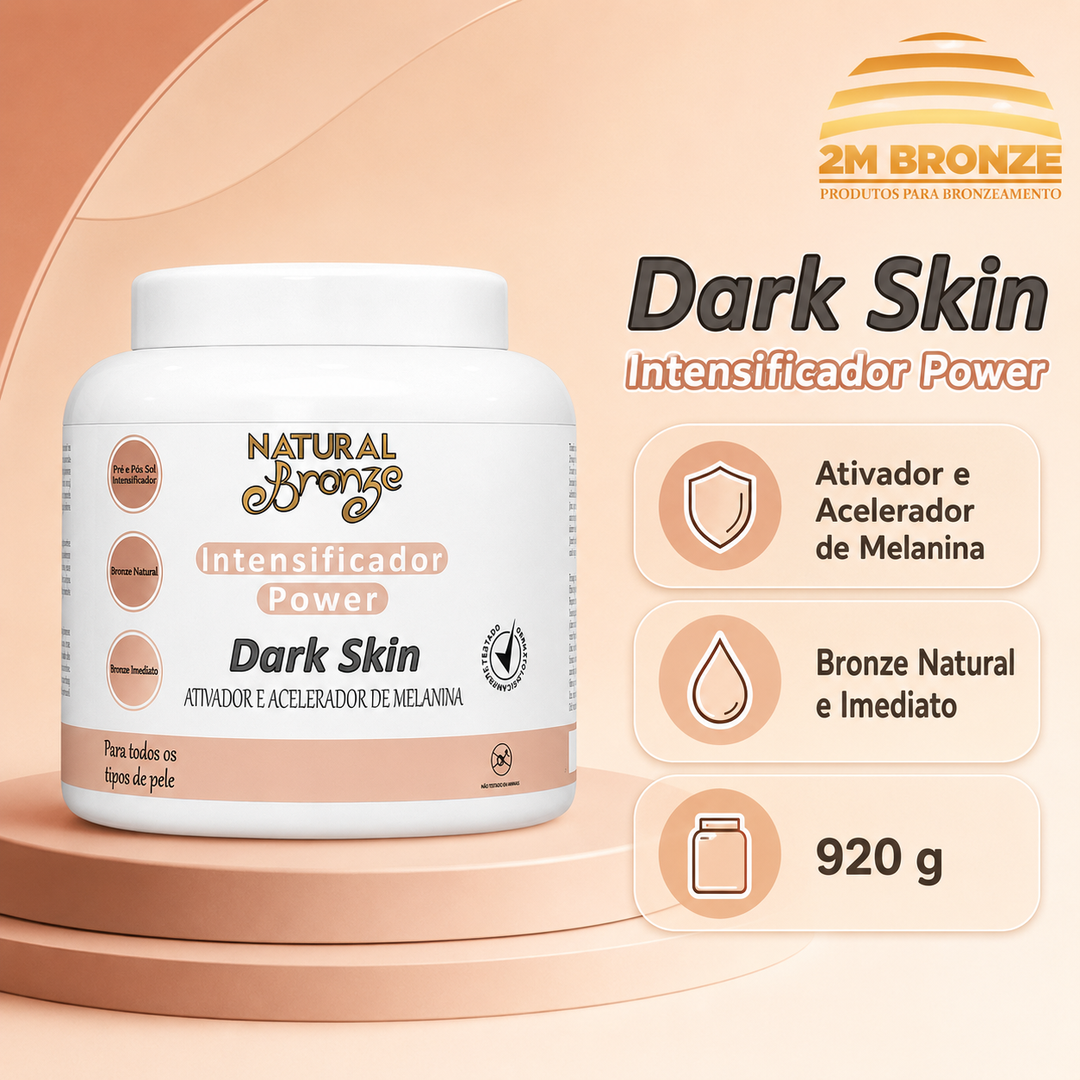 Natural Bronze Ativador Dark Skin 920g