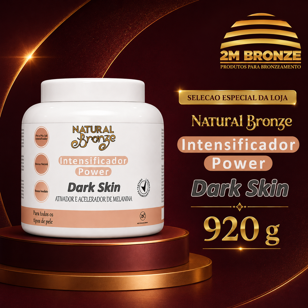 Natural Bronze Ativador Dark Skin 920g