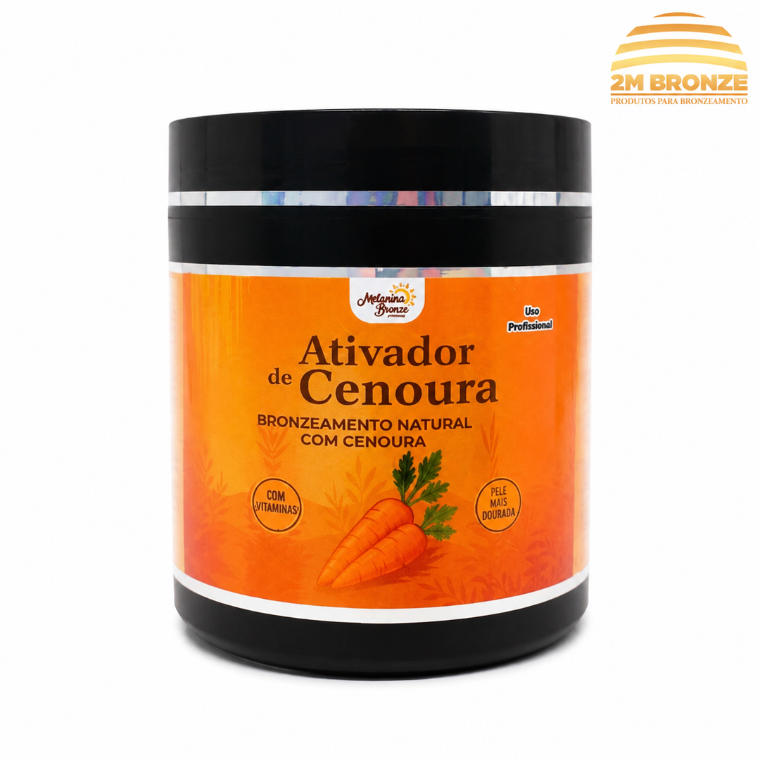 Melanina Bronze Ativador Cenoura 500g
