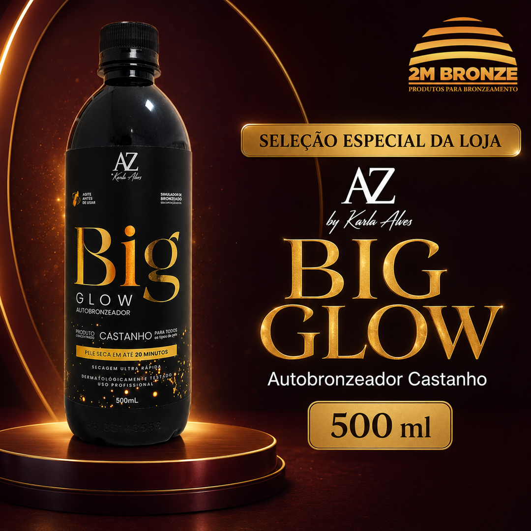 Click 10 Big Glow Atobronzeador Castanho 500ml